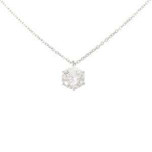 【リメイク】PT900/PT850 ダイヤモンド ネックレス 1.026CT I I1 Good