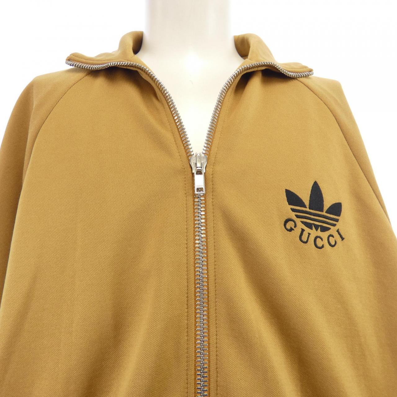 グッチ GUCCI コットンジャージージップジャケット 712952 XJEGU ADIDAS ブルゾン