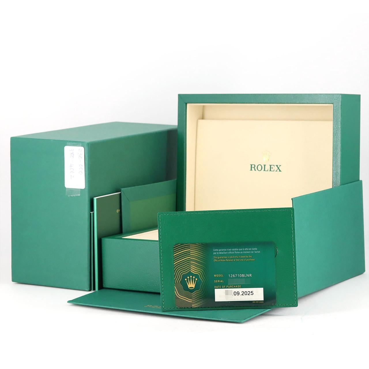 ロレックス GMTマスターⅡ 126710BLNR･3 SS 自動巻 ランダム番