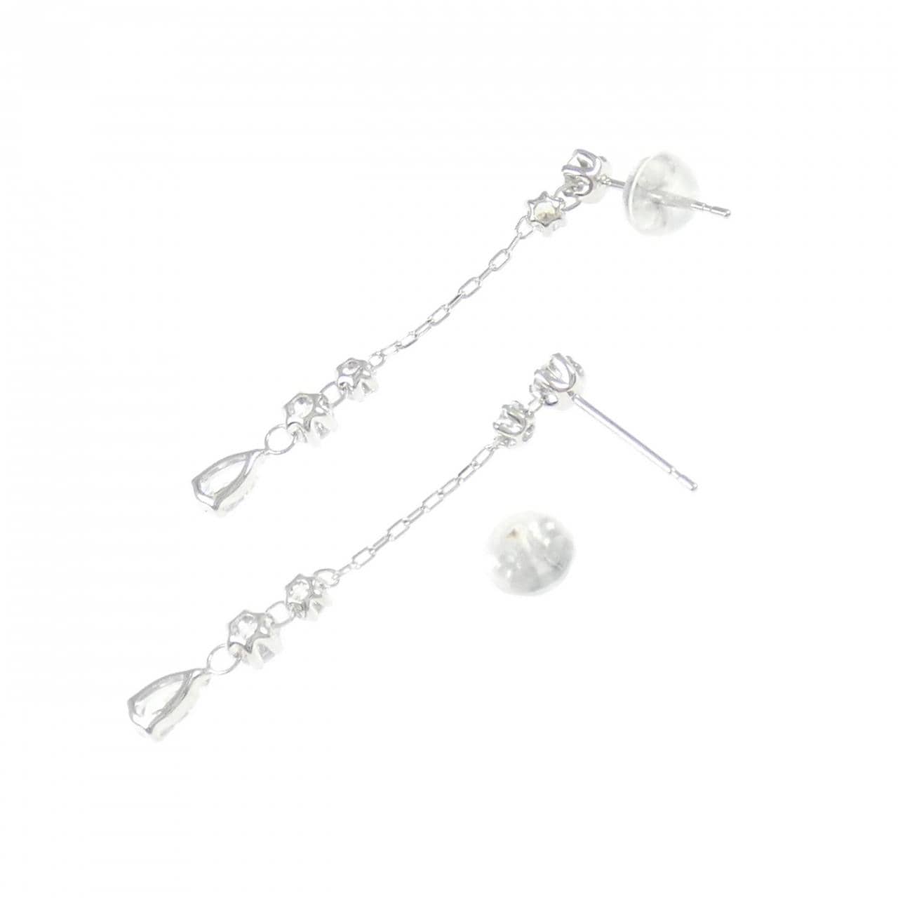 K10WG キュービック ピアス