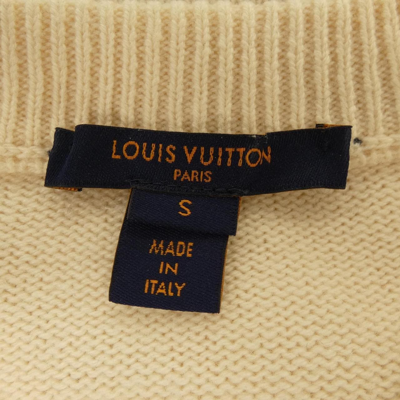 ルイヴィトン LOUIS VUITTON チェーンディテールパッチセーター FNKL36FZ3 ニット