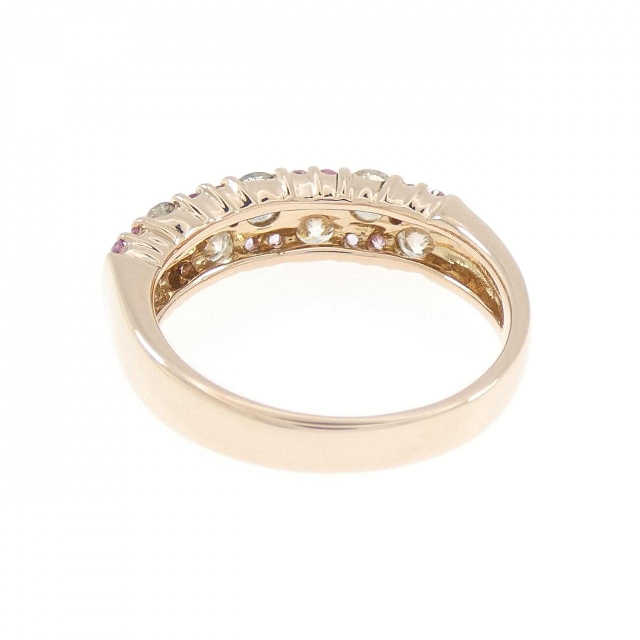 K18PG サファイヤ リング 0.18CT