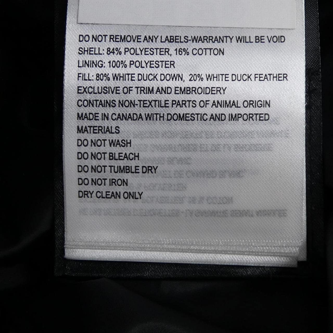 カナダグース CANADA GOOSE BLACK LABEL 3804MB MACMILLAN マクミラン ダウンジャケット