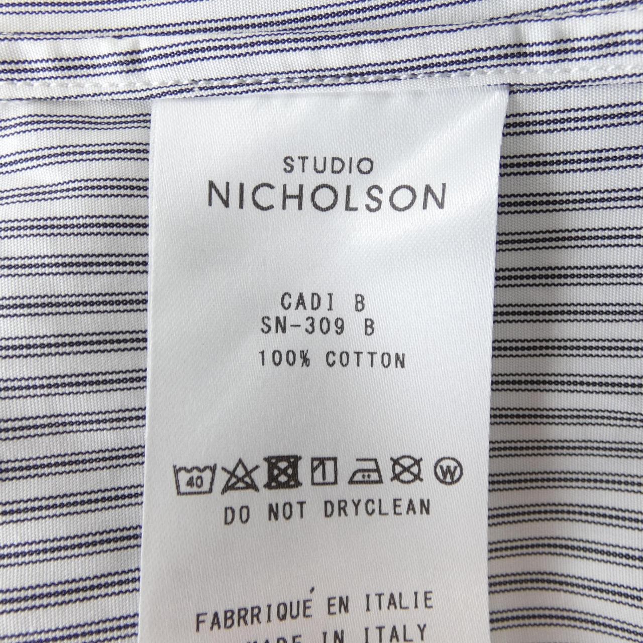 スタジオニコルソン STUDIO NICHOLSON シャツ