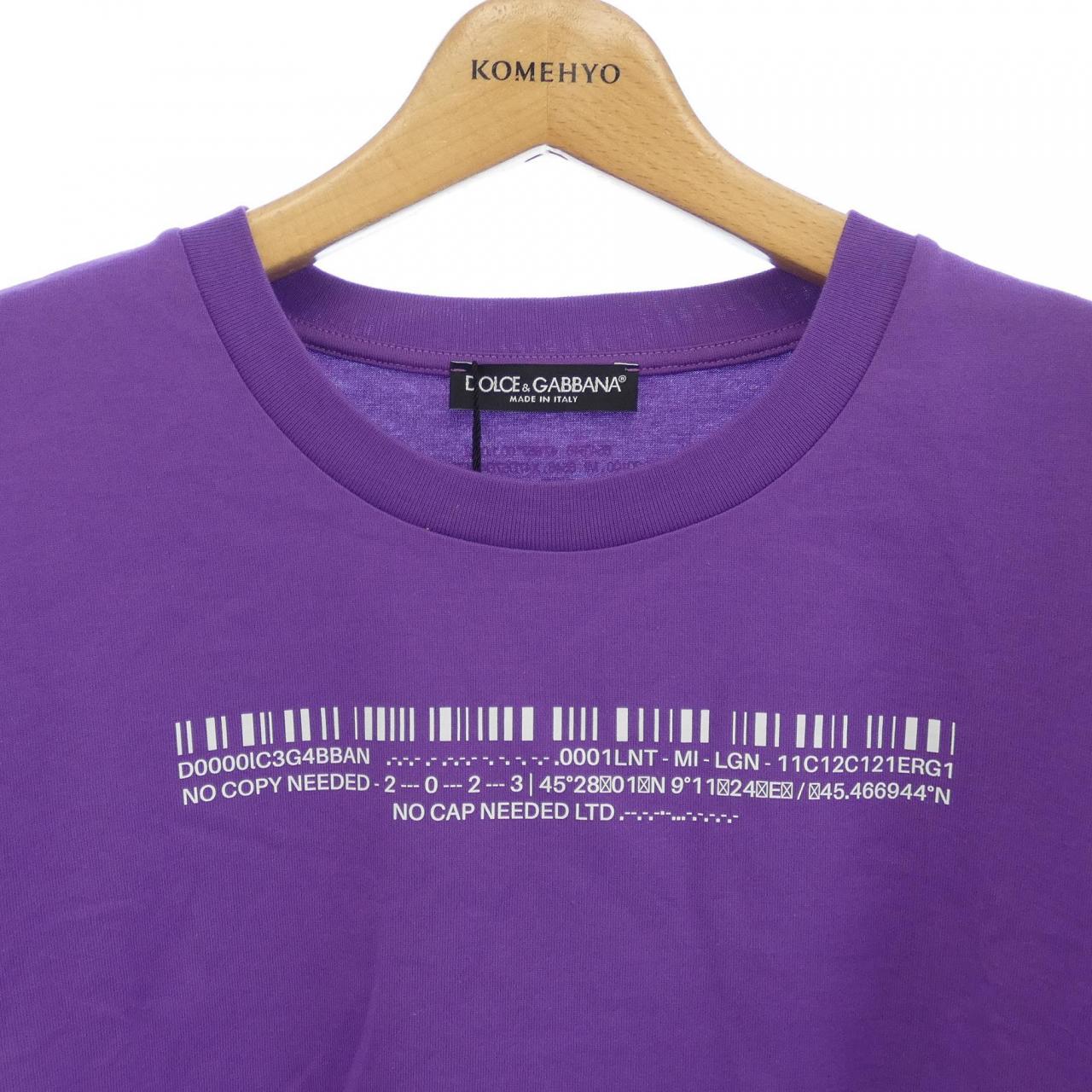 ドルチェアンドガッバーナ DOLCE&GABBANA F8U84T/G7L2Q Tシャツ