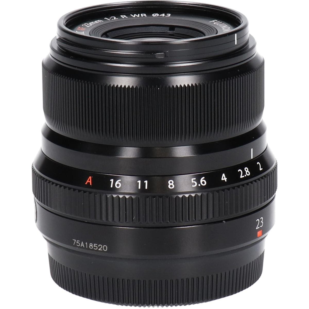 ＸＦ２３ｍｍ　Ｆ２Ｒ　ＷＲ　ブラック