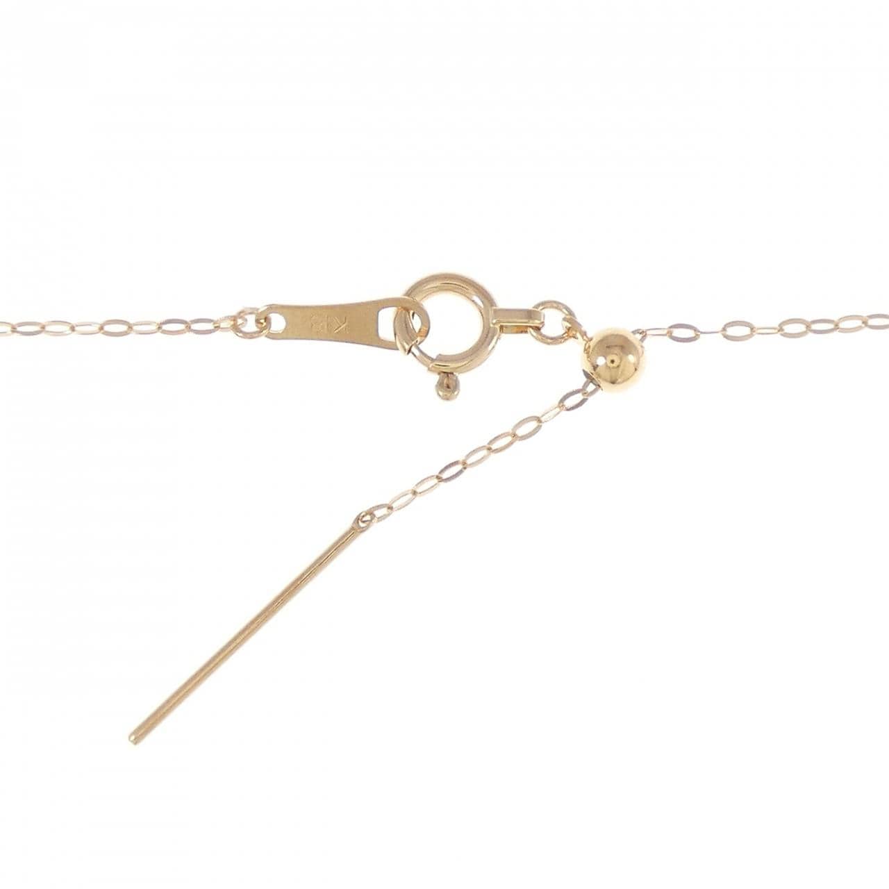 K18PG ダイヤモンド ネックレス 0.30CT