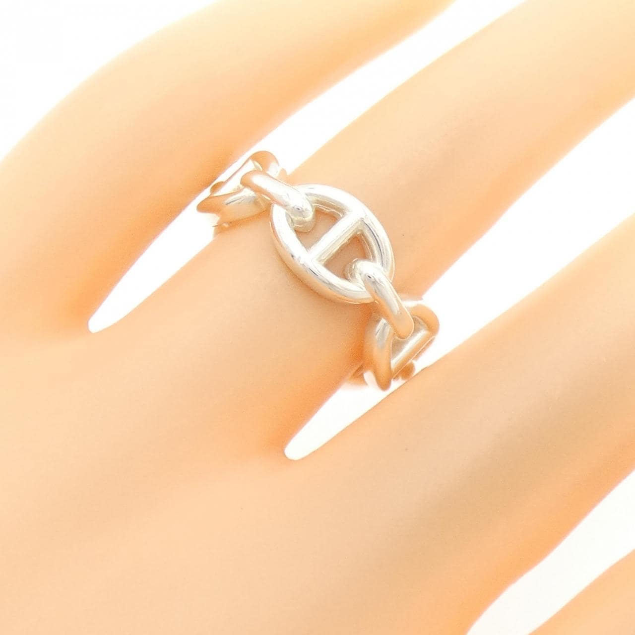 HERMES Chène d'Angle Anchenée Ring