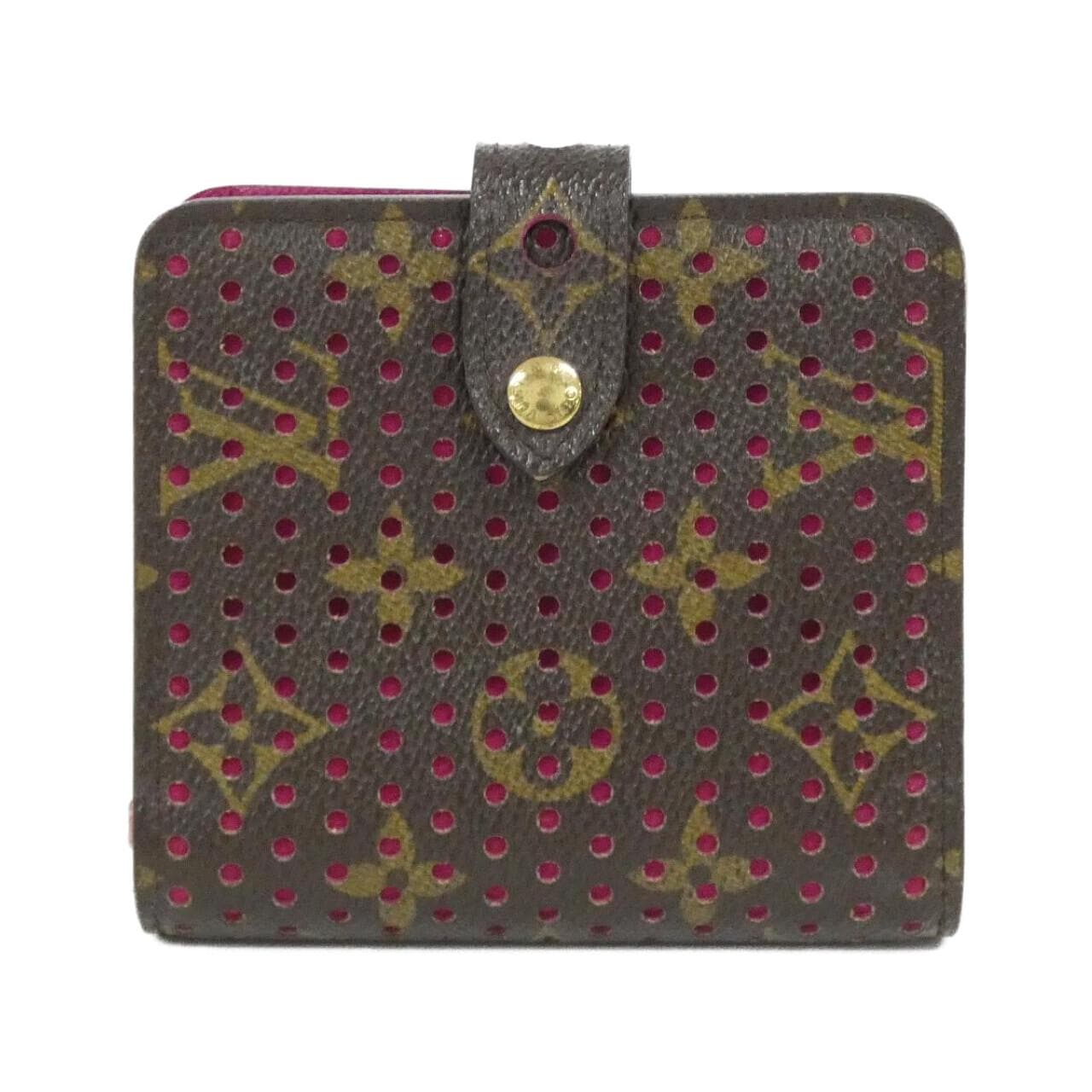 ルイヴィトン モノグラム ペルフォ コンパクト ジップ M95188 財布