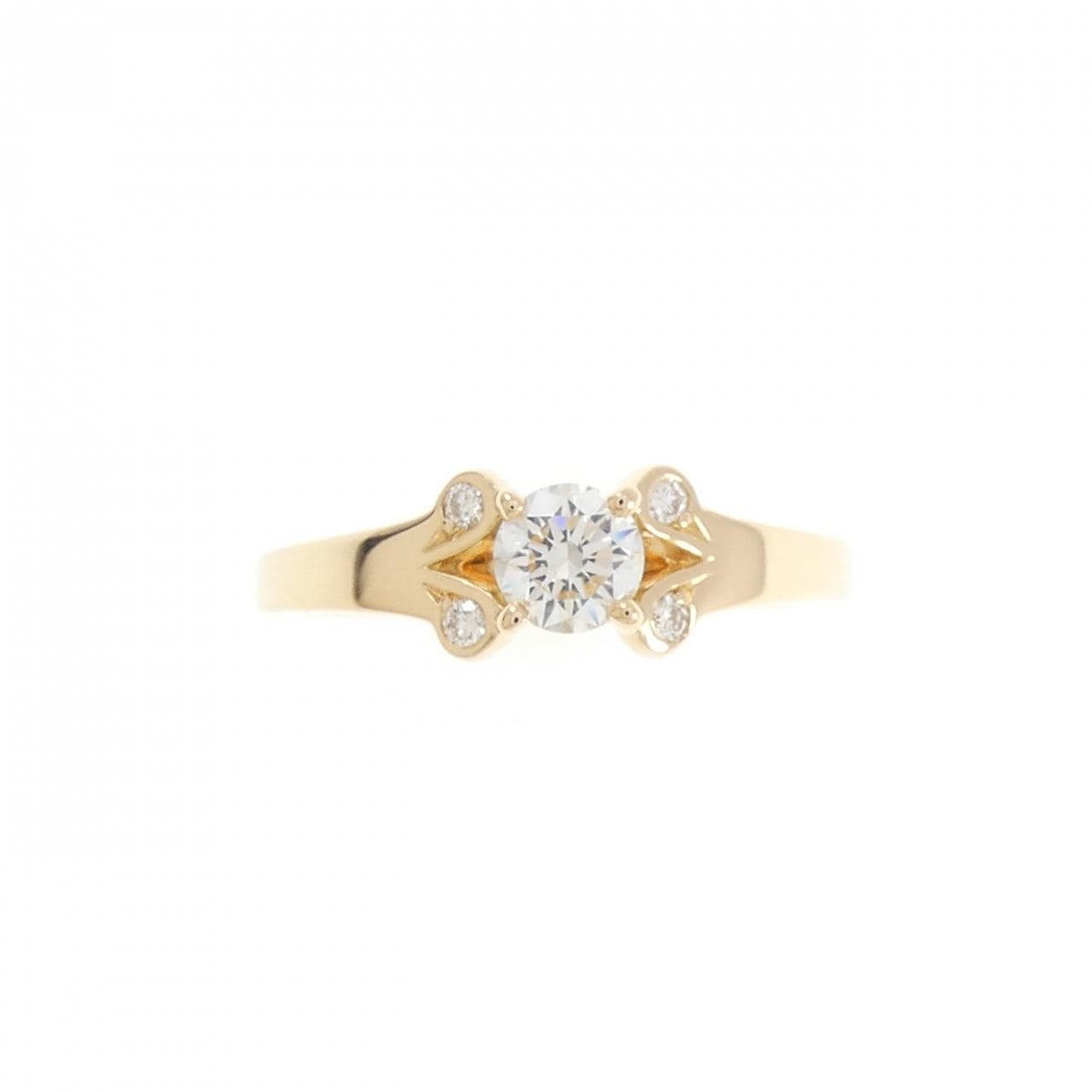 カルティエ バレリーナ リング 0.25CT E VVS2 VG