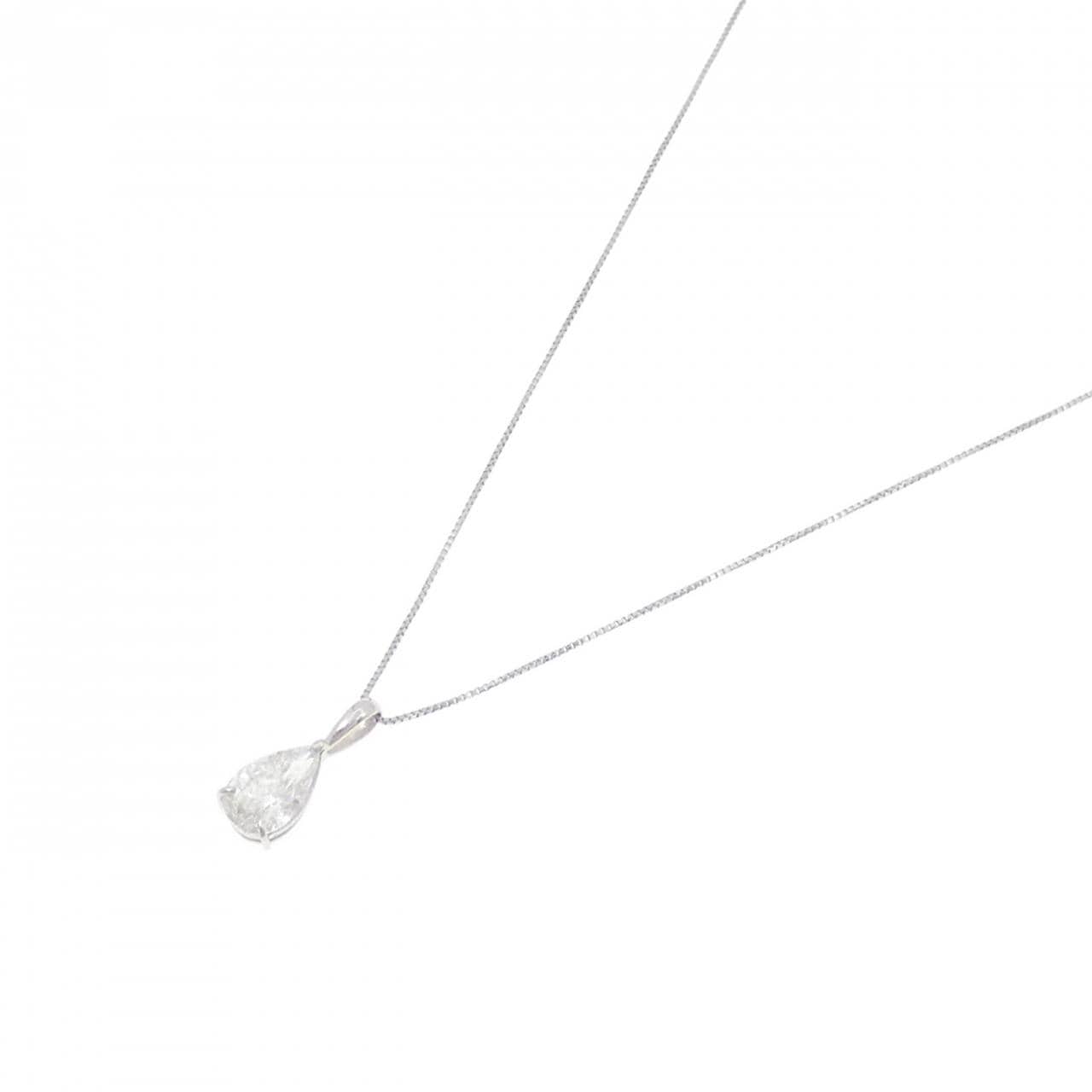 PT900/PT850 ダイヤモンド ネックレス 1.006CT