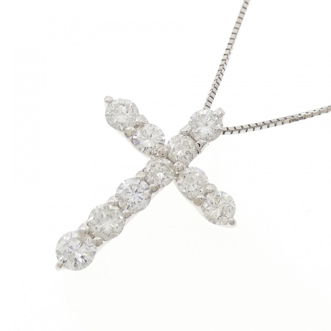 PT900/PT850 ダイヤモンド ネックレス 3.00CT