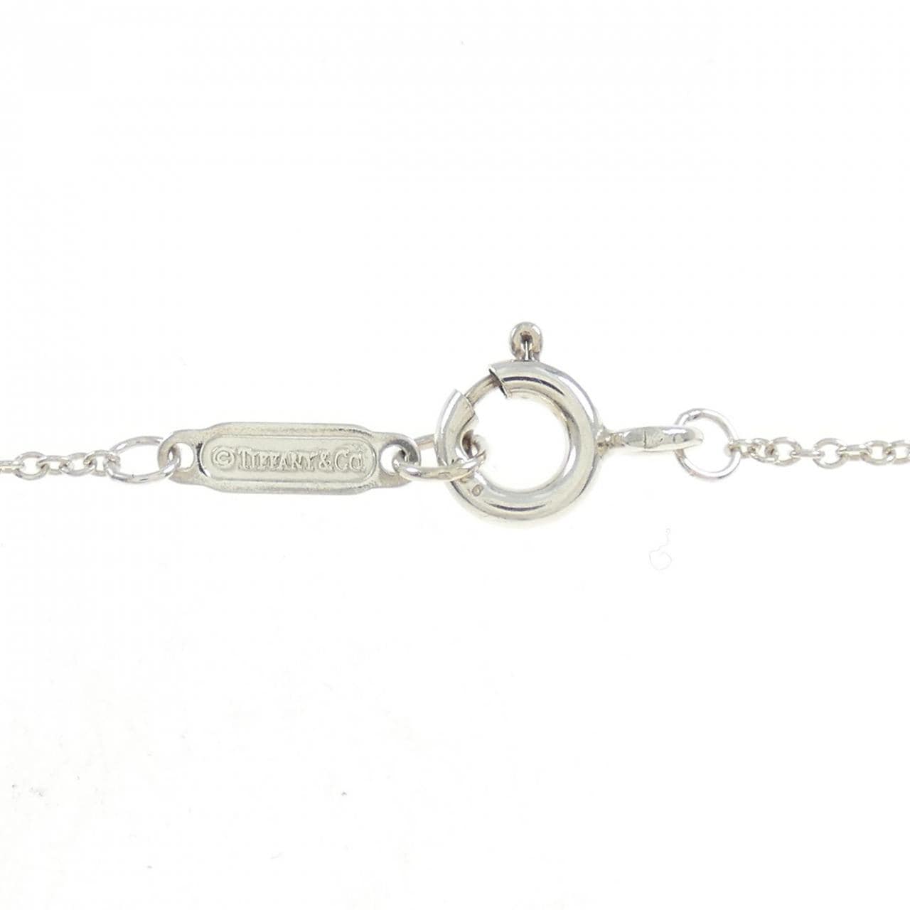 TIFFANY double stencil heart necklace