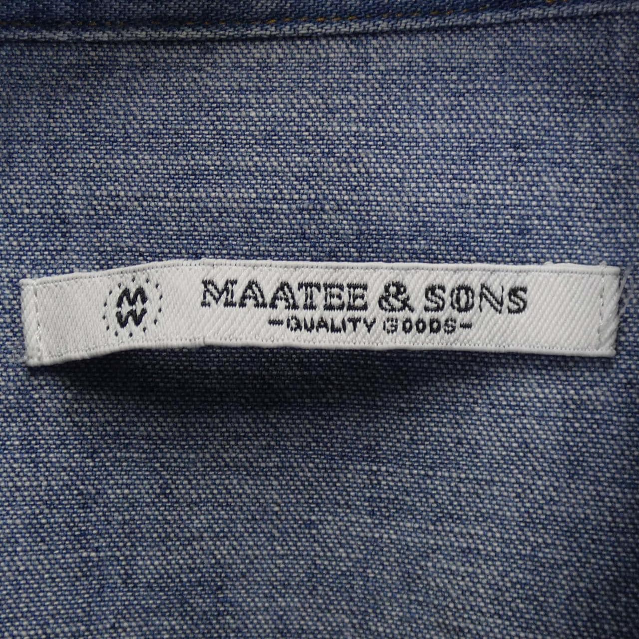 MAATEE&SONS MT3303-0605 シャツ