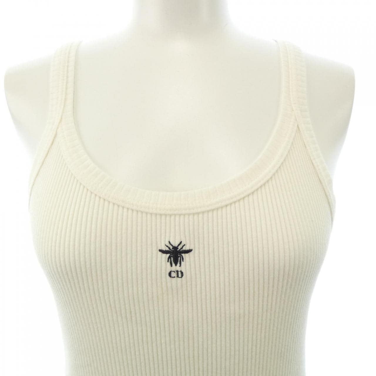 クリスチャンディオール CHRISTIAN DIOR リブコットンジャージー 343T50B4086 タンクトップ