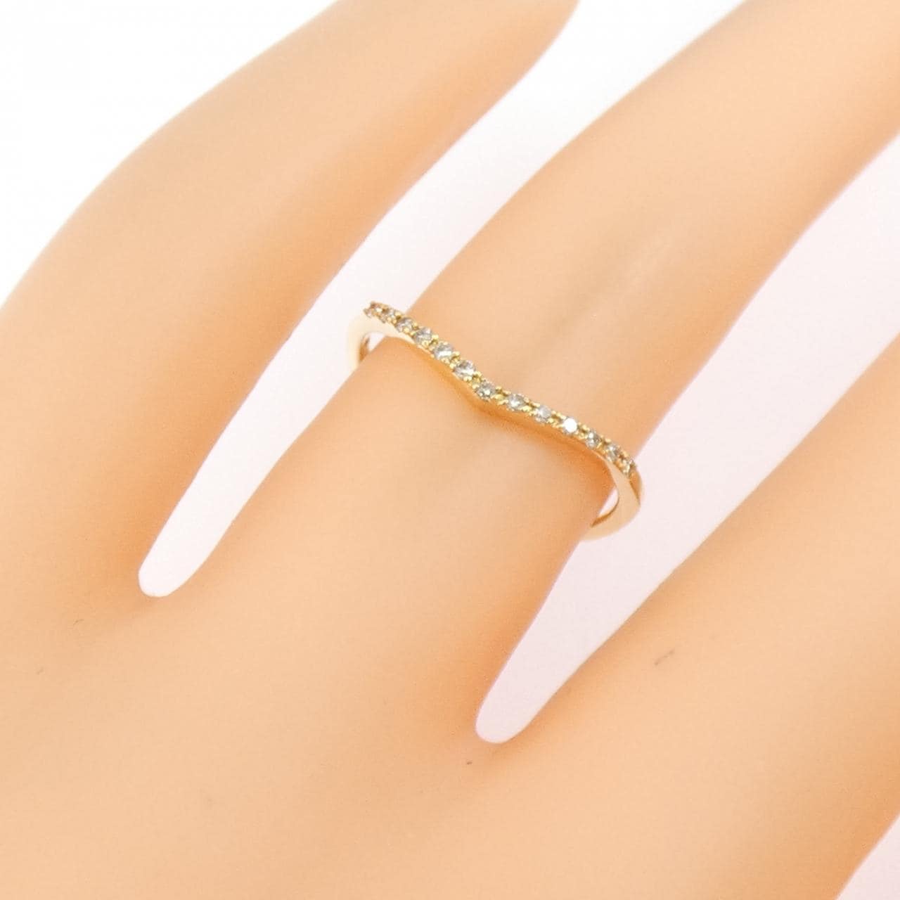 アガット ダイヤモンド リング 0.06CT