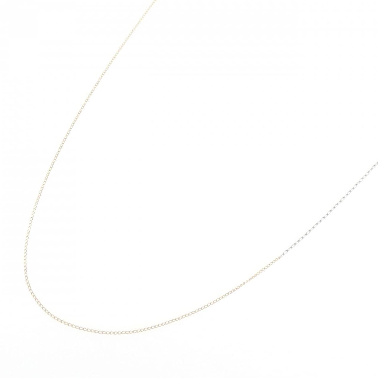 K10YG/PT850 ネックレス