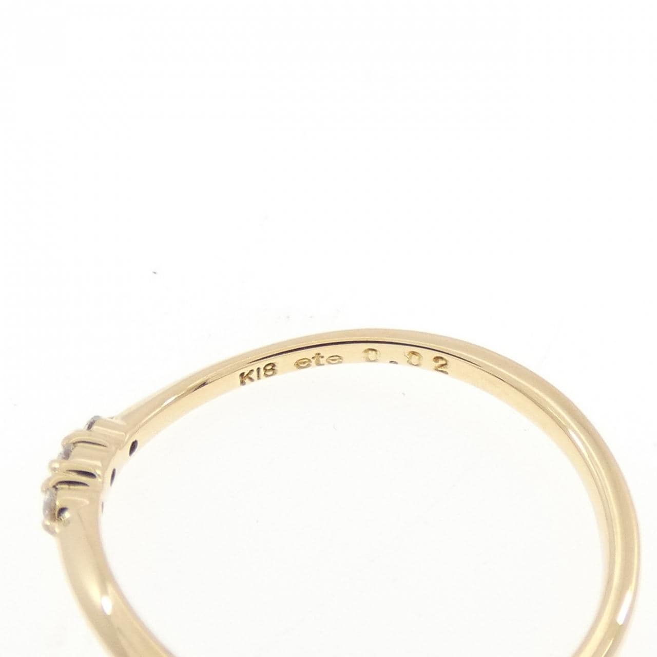 エテ ダイヤモンド リング 0.02CT