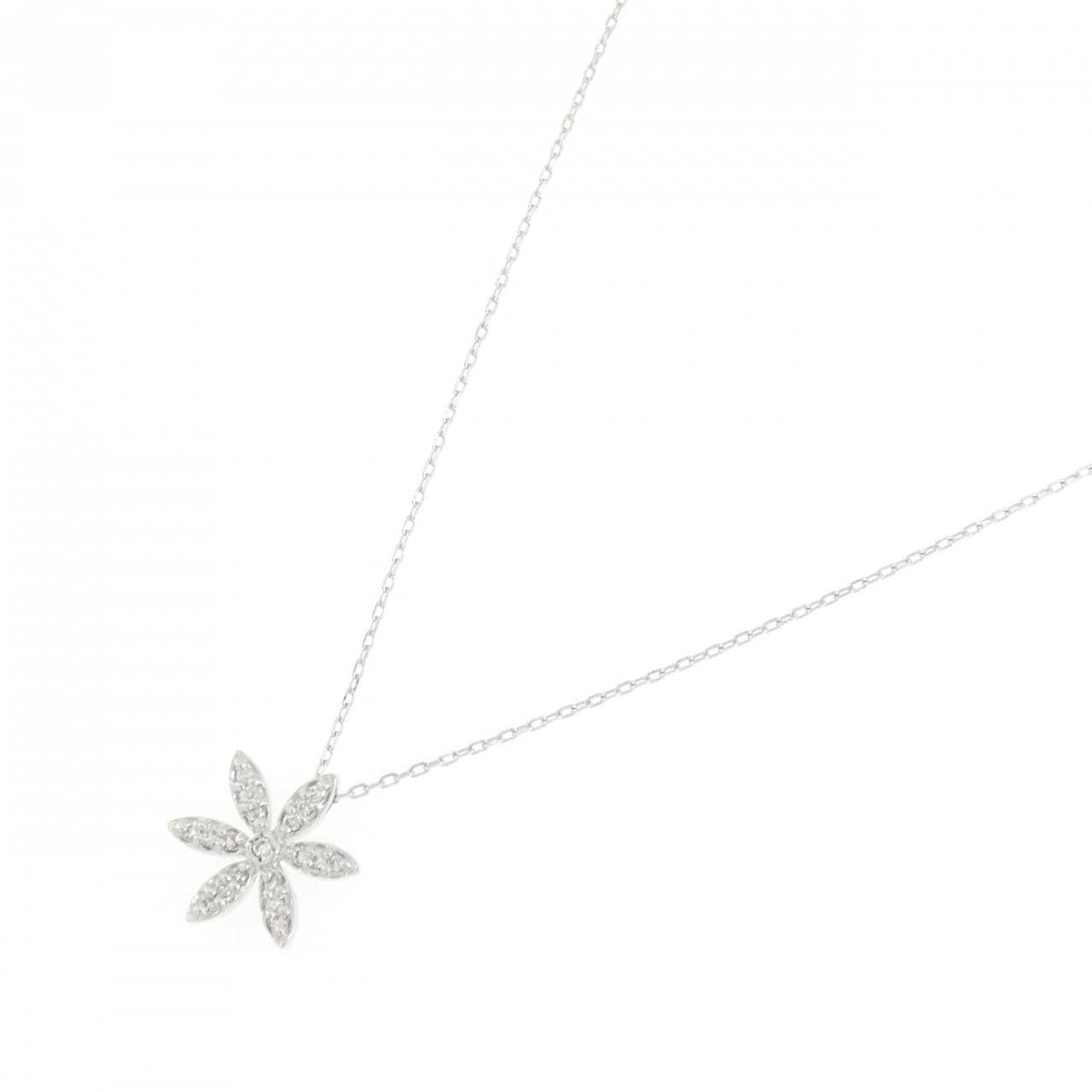 ヴァンドーム ダイヤモンド ネックレス 0.11CT