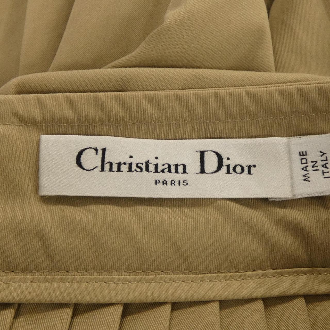 クリスチャンディオール CHRISTIAN DIOR プリーツミニスカート 341J58A3332 スカート