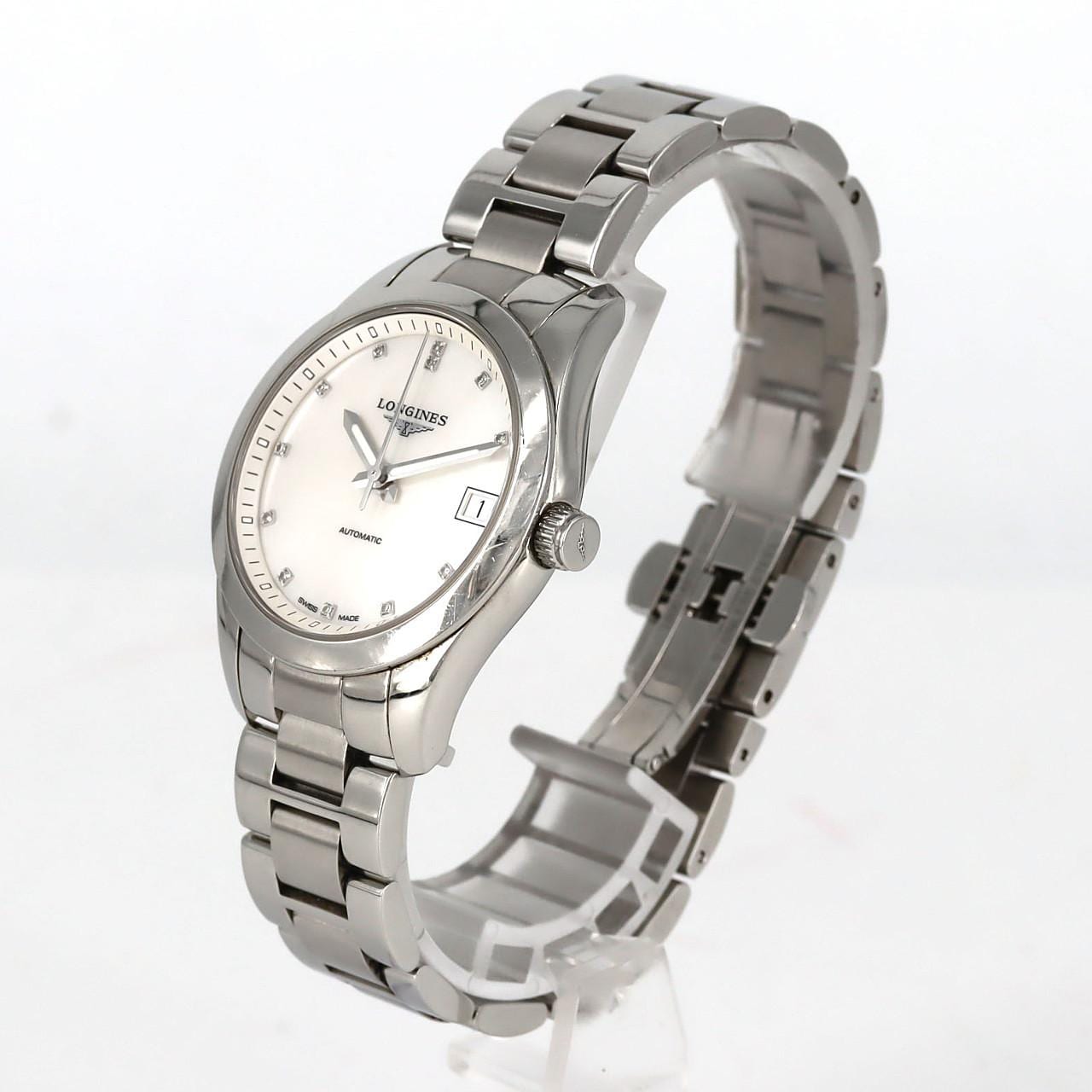 ロンジン コンクエストクラシッック ･12P L2.385.4/L2.385.4.87.6 SS 自動巻