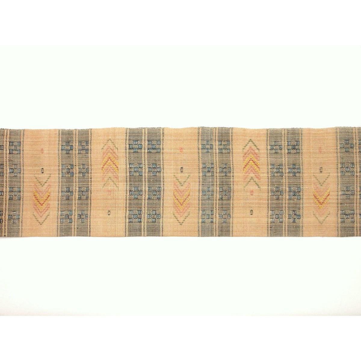 【未使用品】夏名古屋帯　喜如嘉の芭蕉布　証紙付