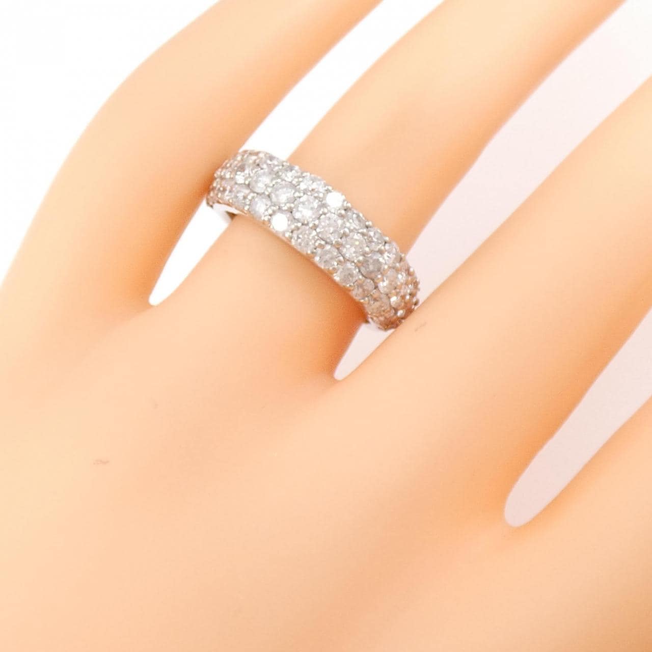 PT パヴェ ダイヤモンド リング 2.00CT