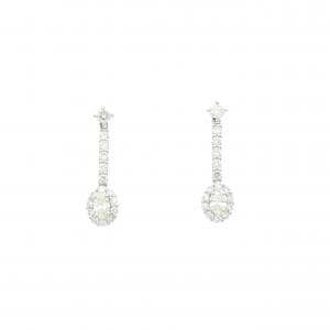 【新品】PT900 ダイヤモンド ピアス 0.60CT