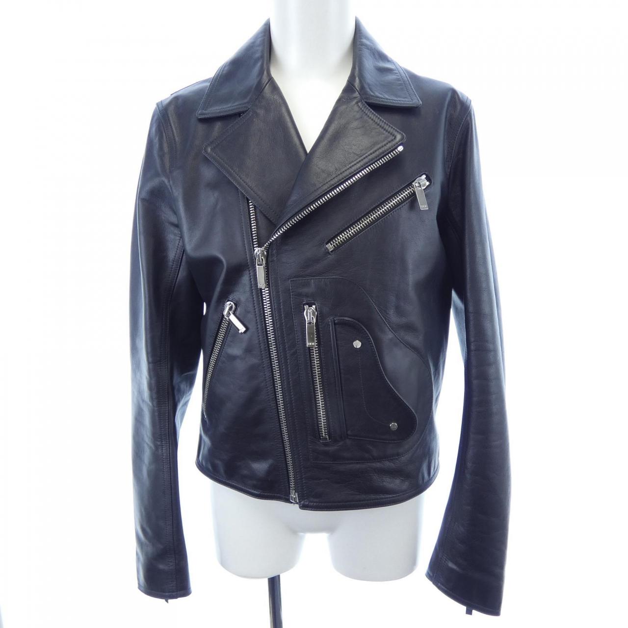 DIOR 933L420A0385 皮革骑手夹克