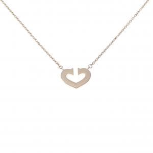 カルティエ Cハート ネックレス