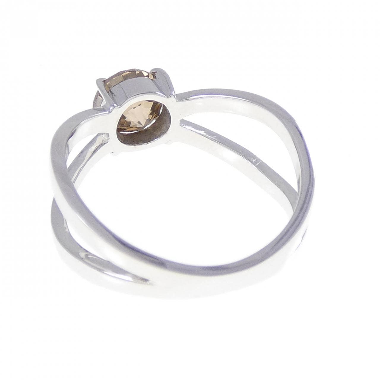 K18WG ダイヤモンド リング 1.17CT