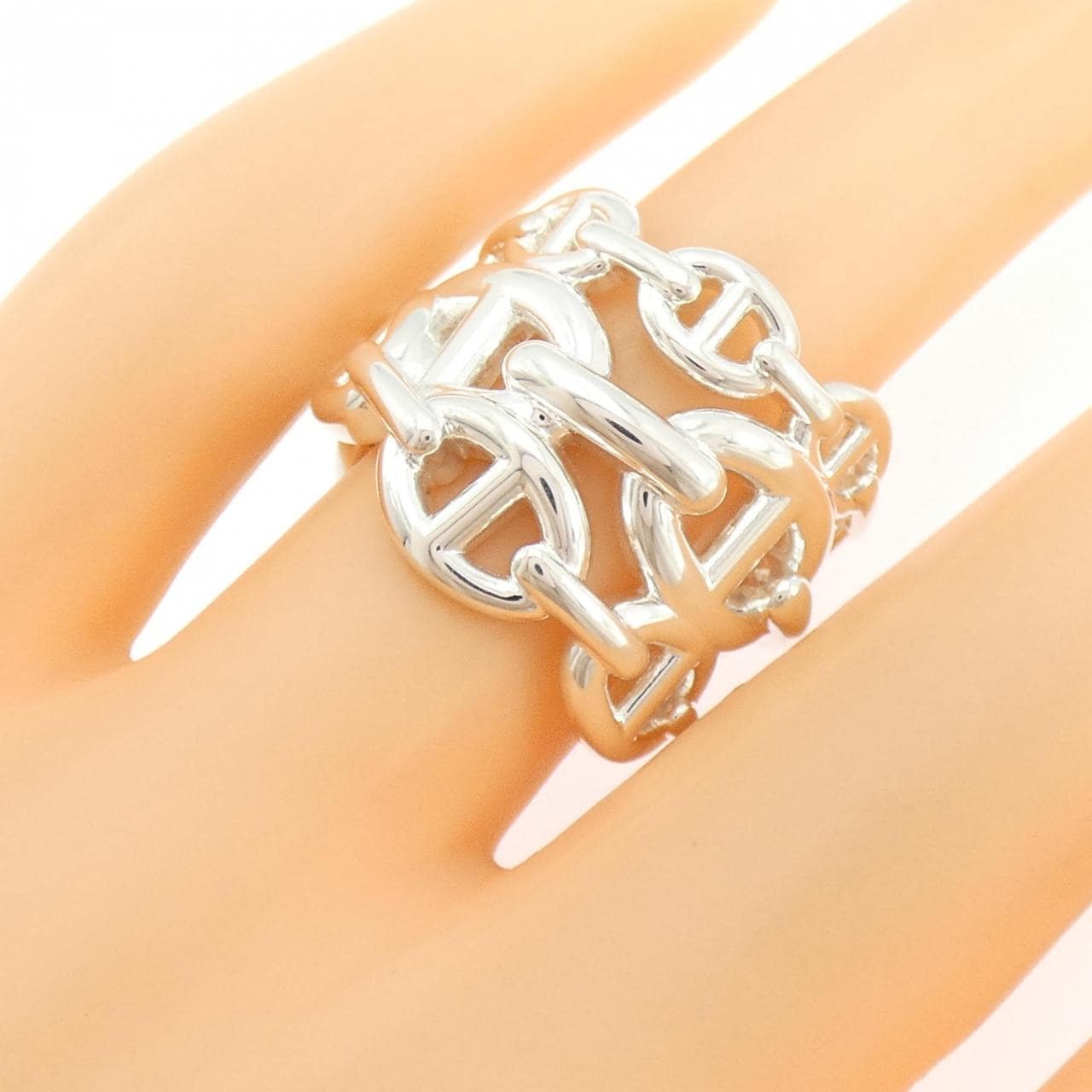 エルメス シェーヌ ダンクル アンシェネ リング