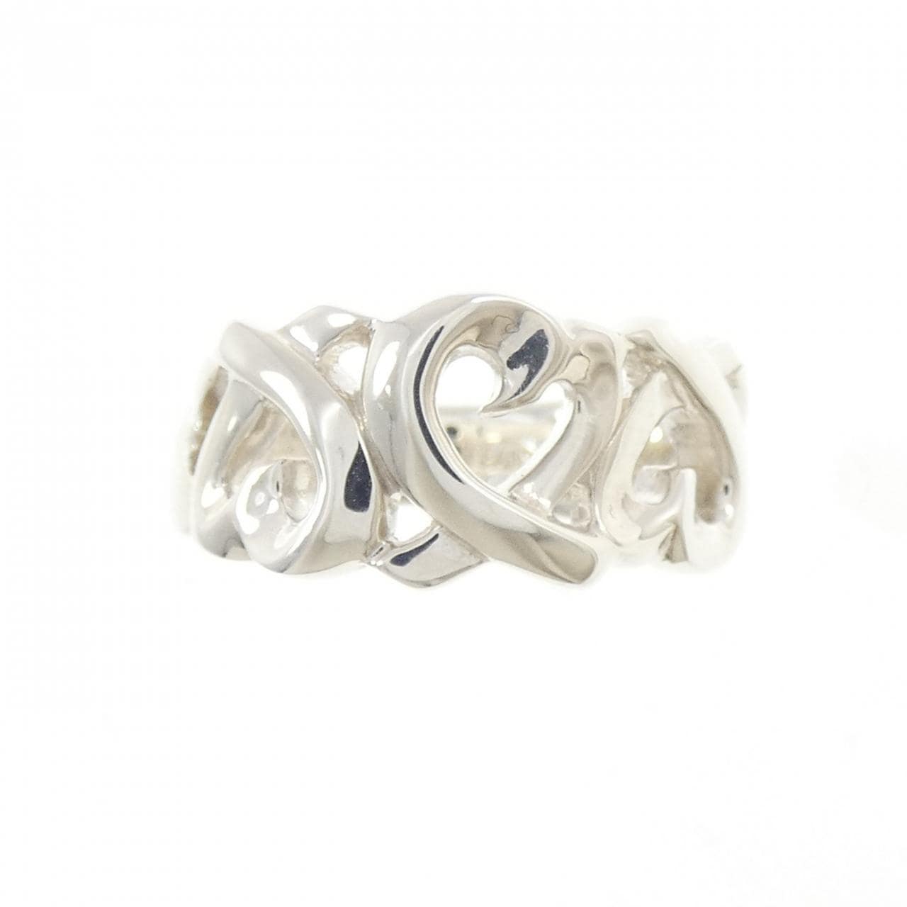 ティファニー トリプルラビングハート　コピー リング