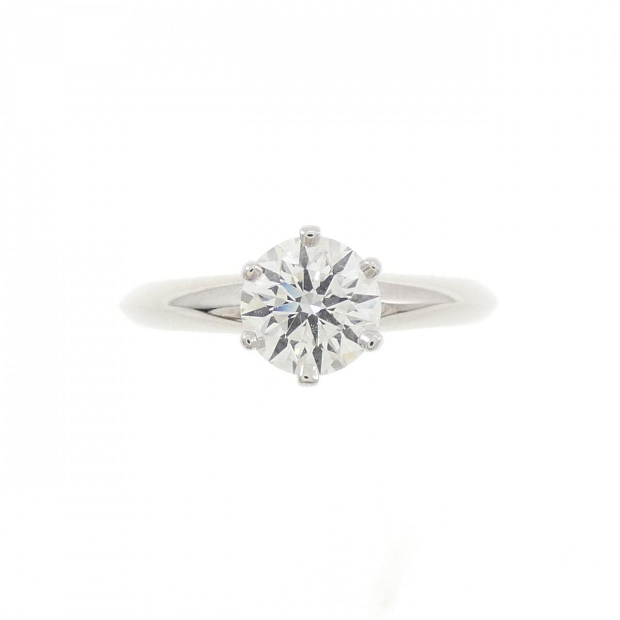 ティファニー クラシックソリティア リング 0.73CT