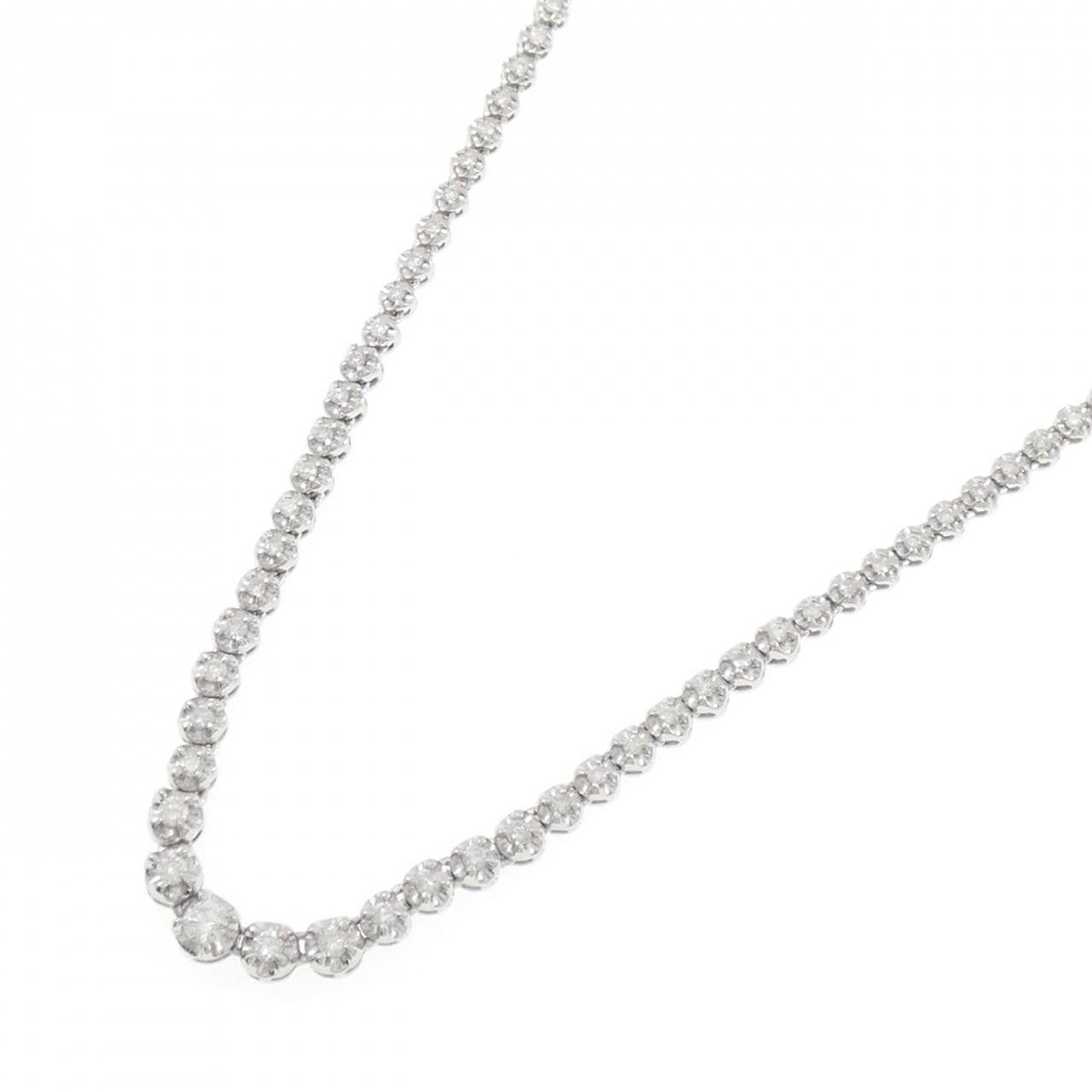 PT850 ダイヤモンド ネックレス 2.00CT