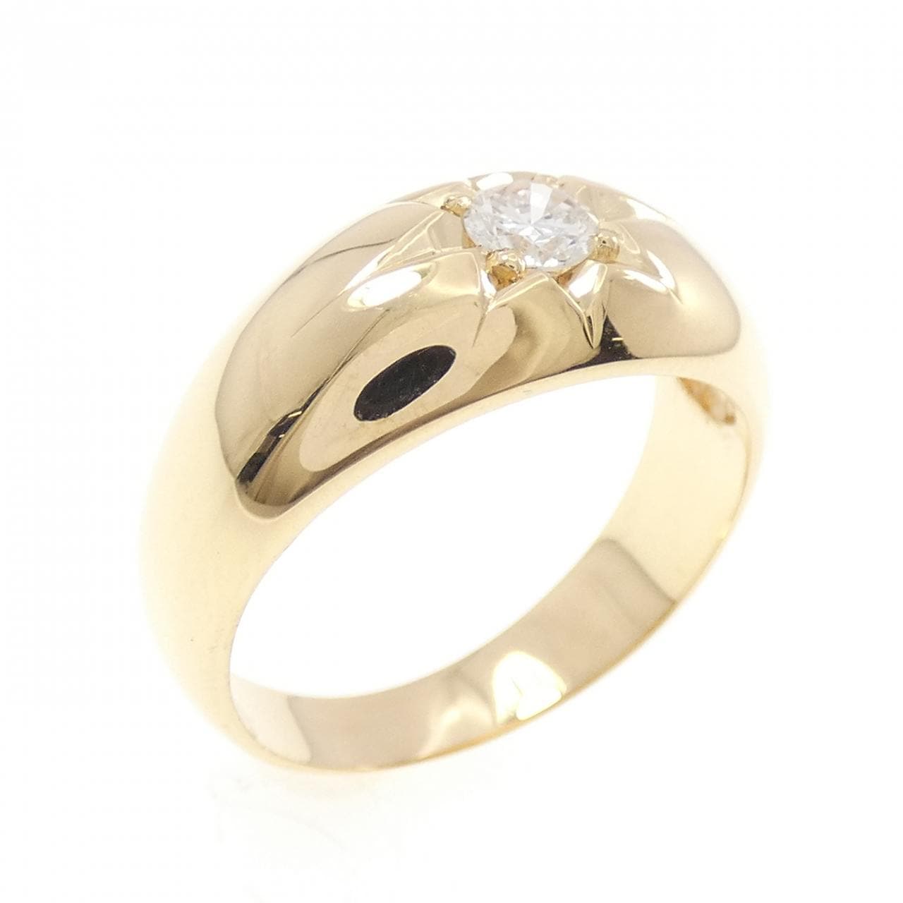 K18YG ダイヤモンド リング 0.23CT