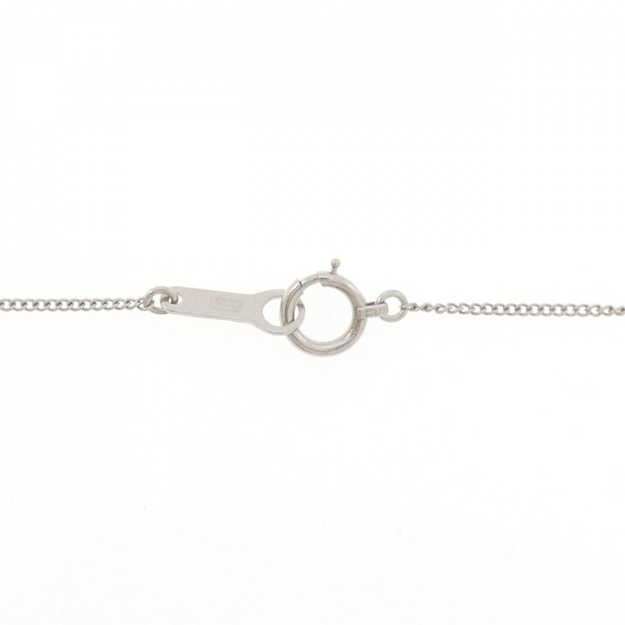 PT850 ルビー ネックレス 0.18CT