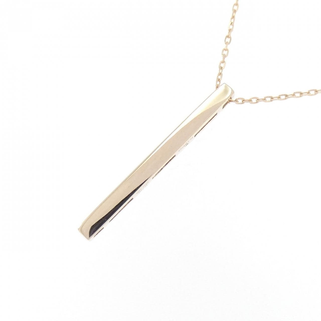 ポンテヴェキオ リニア スモール ネックレス 0.08CT