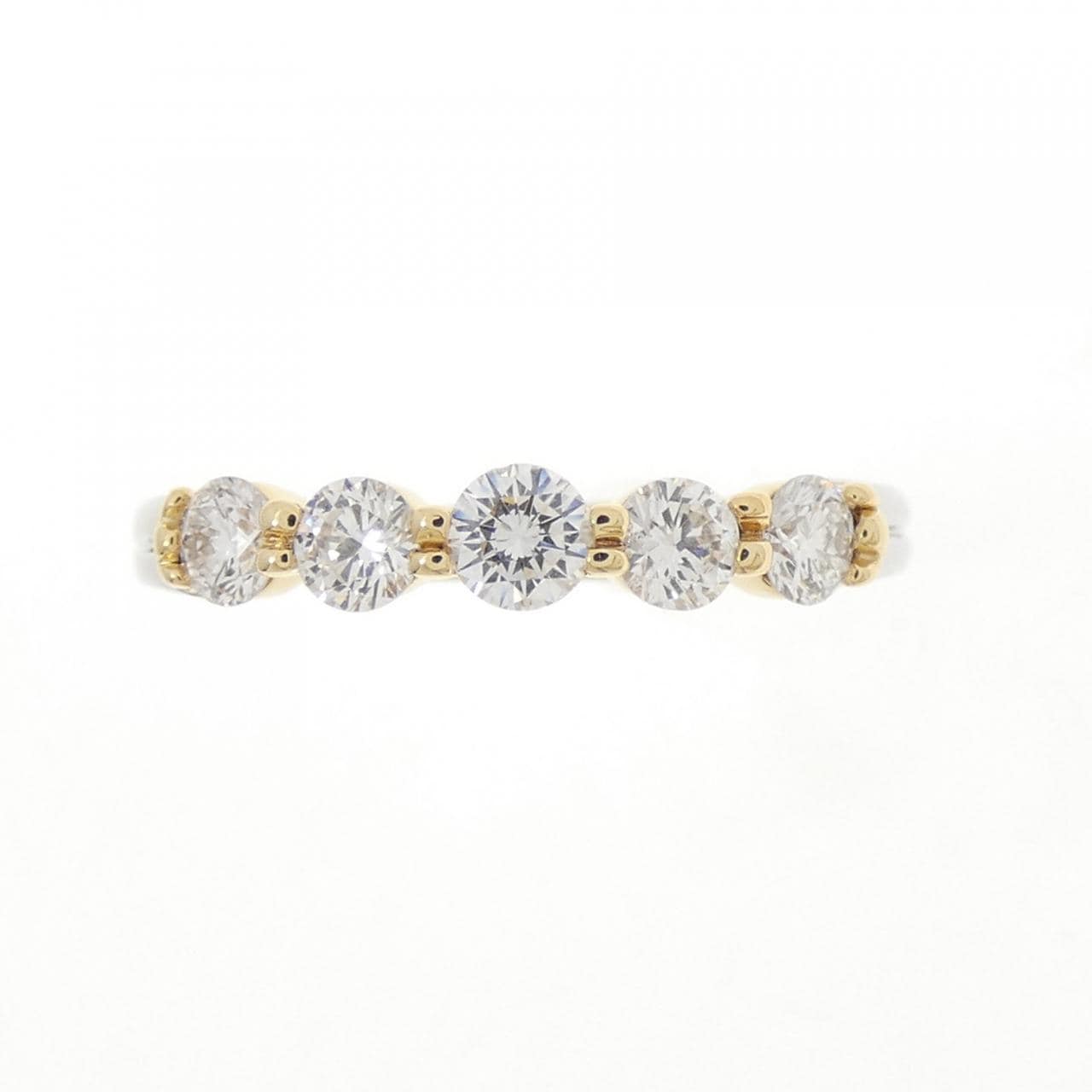 PT900/K18YG ダイヤモンド リング 0.50CT