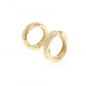 K18YG ダイヤモンド イヤリング 0.10CT