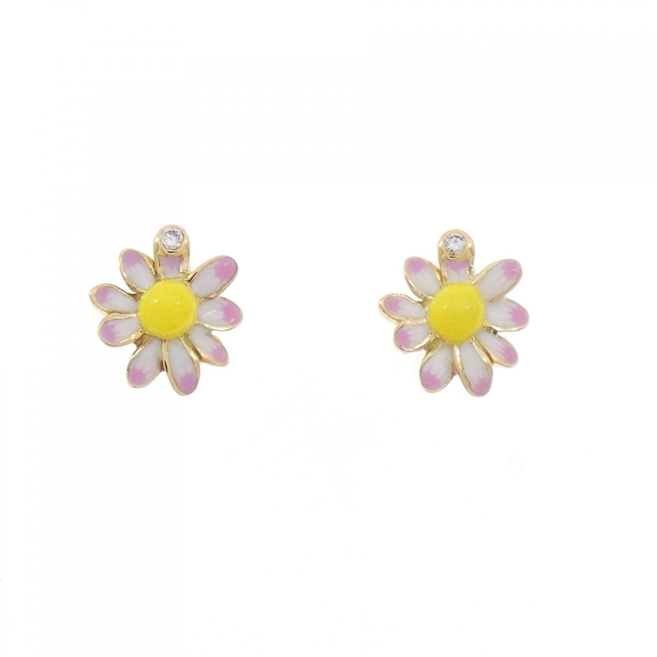 クリスチャンディオール 樹脂 ピアス