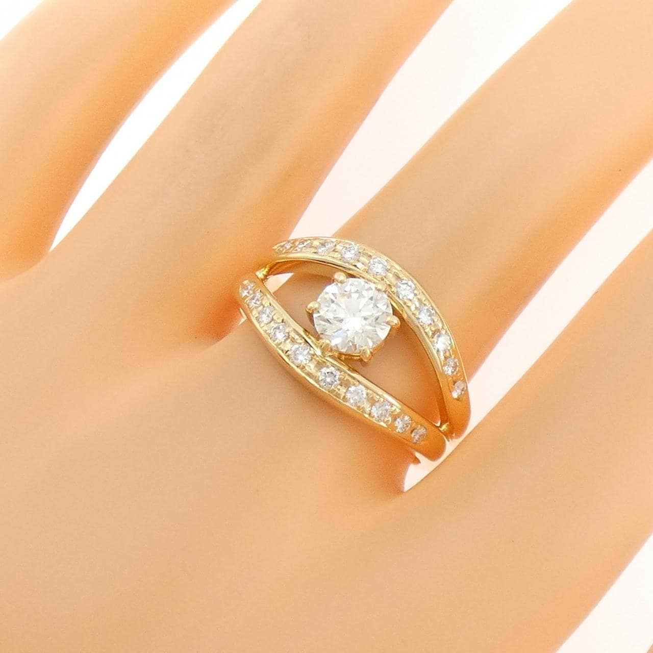 タサキ ダイヤモンド リング 0.73CT