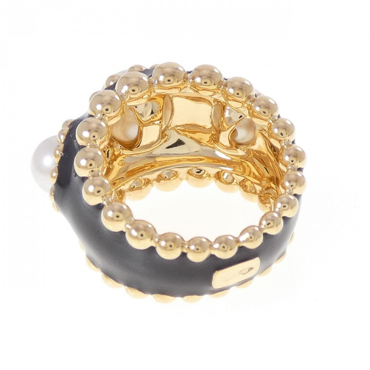 シャネル アコヤパール リング