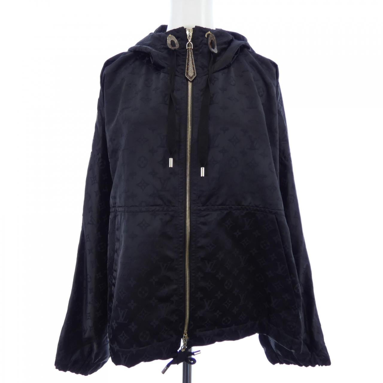 ルイヴィトン LOUIS VUITTON シャイニーモノグラム ショートパーカ FQOW48ZL9 ブルゾン