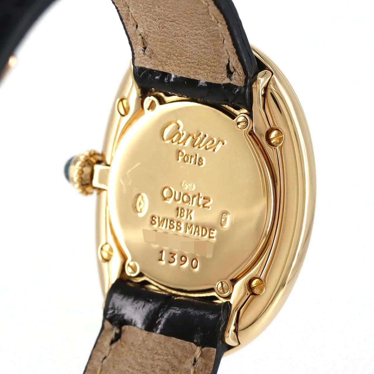 Cartier Baignoir YG W1500551 YG石英