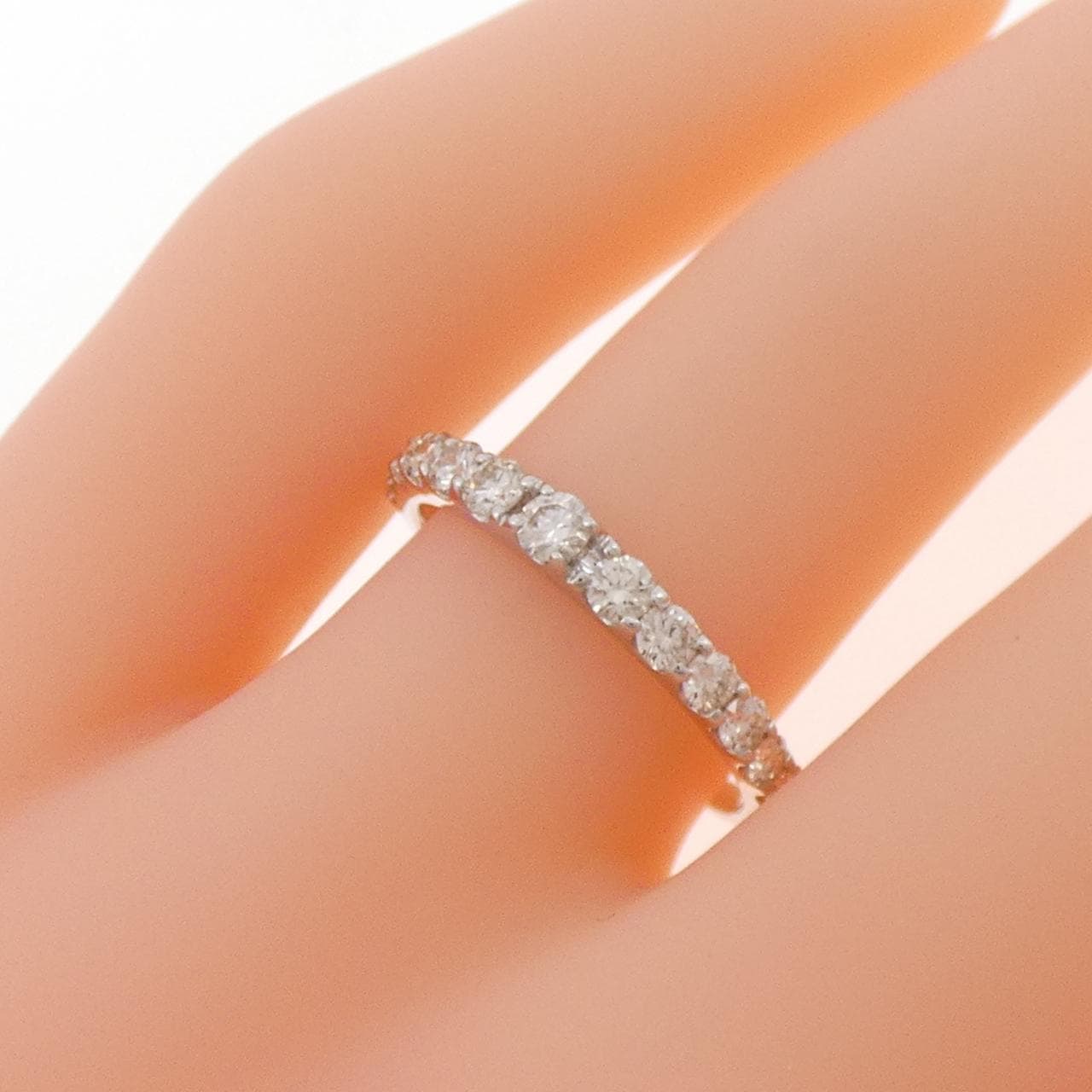 K18WG ダイヤモンド リング 0.50CT