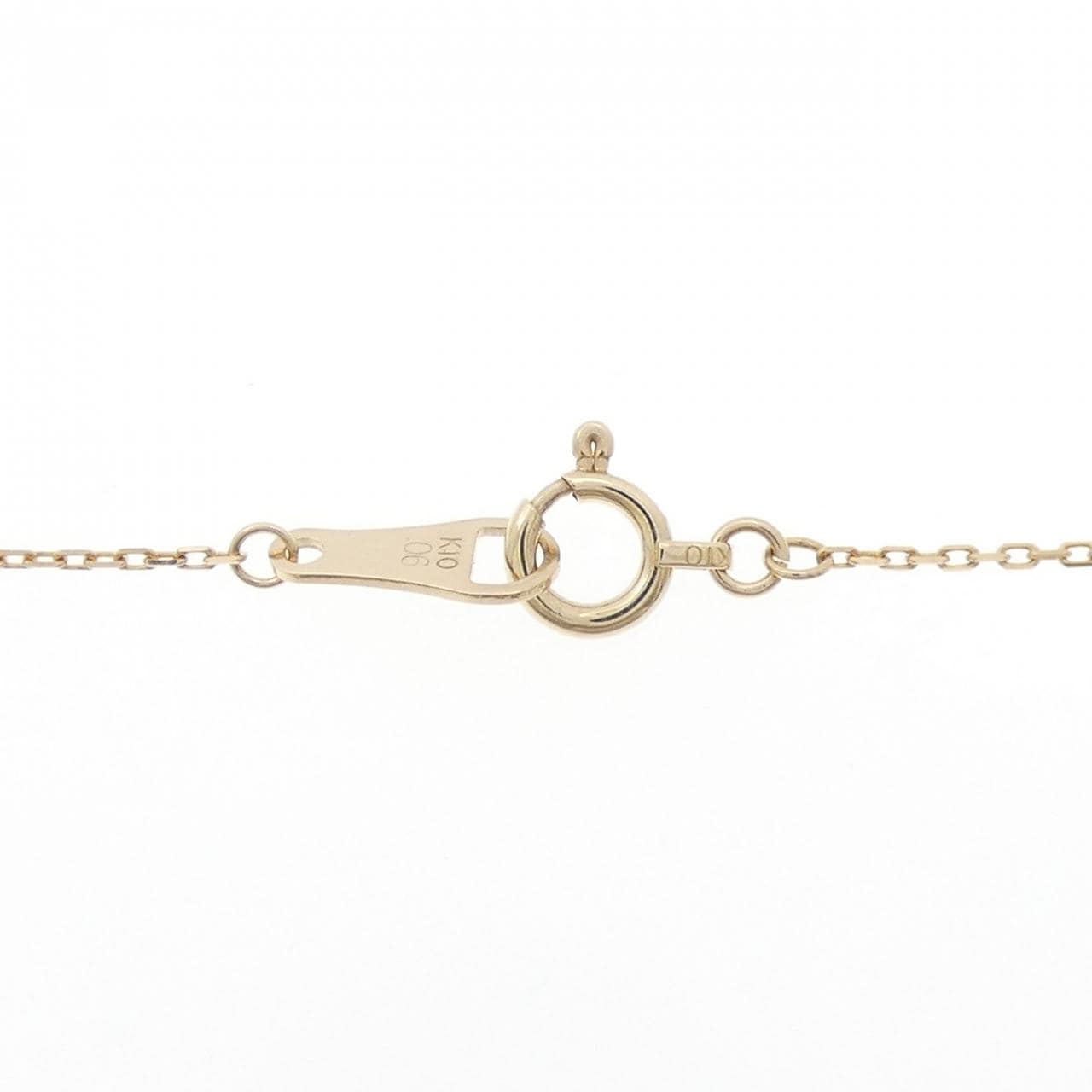 アガット ダイヤモンド ネックレス 0.06CT