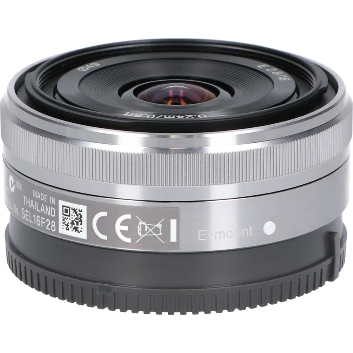Ｅ１６ｍｍ　Ｆ２．８（ＳＥＬ１６Ｆ２８）