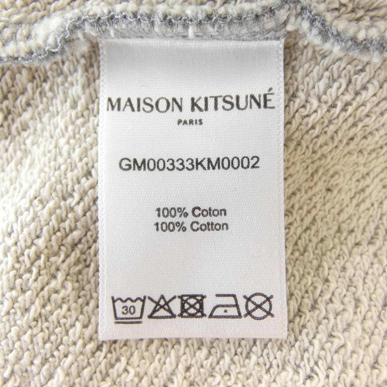 メゾンキツネ MAISON KITSUNE GM00333KM0002 スウェット