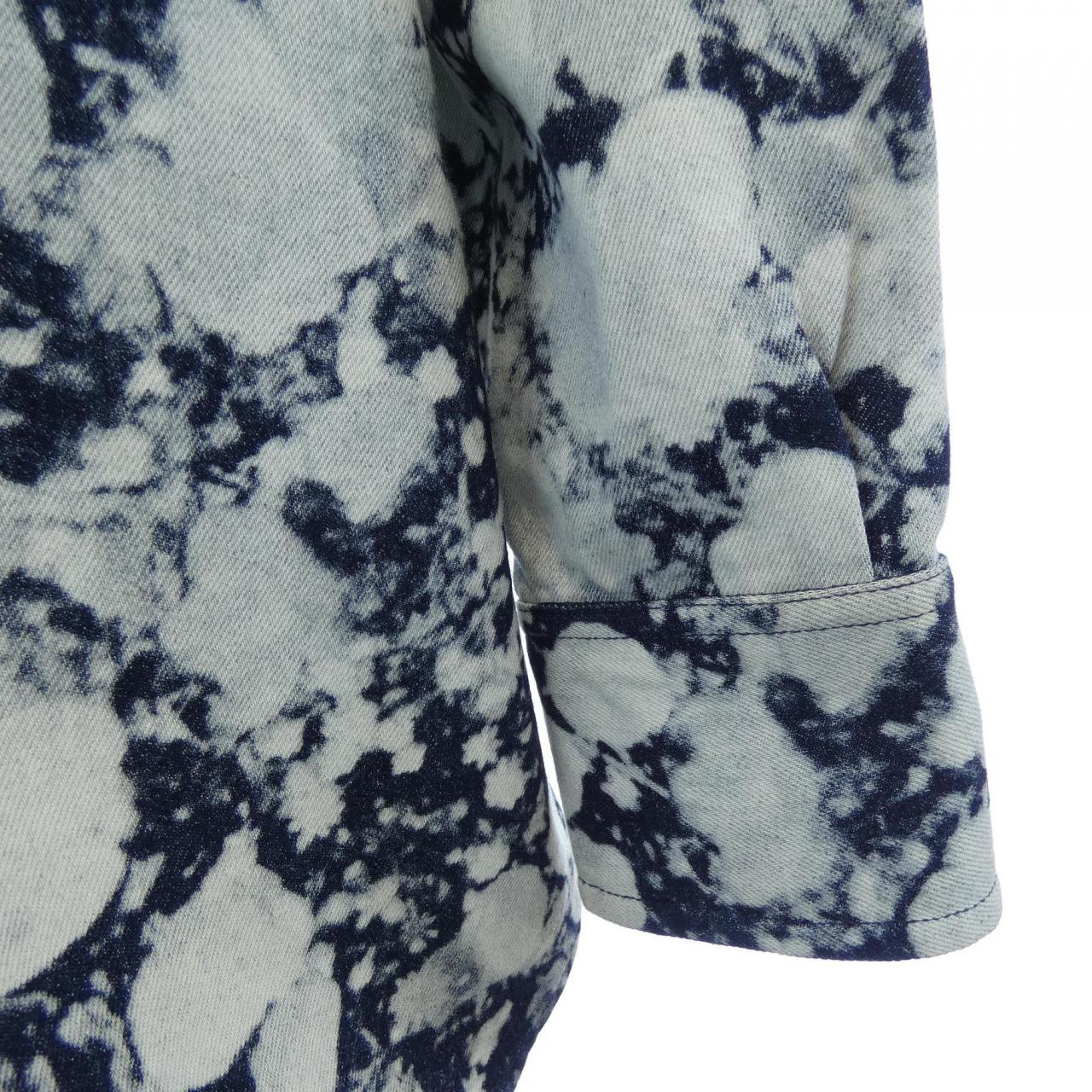 ルイヴィトン LOUIS VUITTON ポピードロシーデニムシャツブルゾン HGS87WLVE デニムジャケット